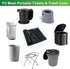 8 5 Portable Toilet Bags - Gallon Camping Toilet Bags, Biodegradable Travel Potty Bag for Portable Toilet, Thickened