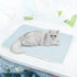 Mora Pets Dog Cooling Mat, Breathable Washable Pad for Indoor Outdoor Pets, Non-Slip Bottom, 28 x 22 inch Light Blue