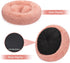 MIXJOY Orthopedic Dog Bed, Ultra Soft Washable Donut Cuddler Round Bed for Dogs and Cats, 20''/23''/30'', Pink (23'')