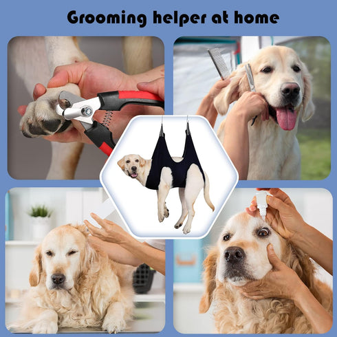 Hammock Hammock Clippers/Trimmer, Guzekier Dog Grooming for Trim Nail, Dog Sling for Grooming, Dog Restraint Bag