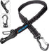 IOKHEIRA Updated Adjustable Dog Seatbelt, Reflective Bungee Car Seat Belt with Rotatable Carabiner, Hook & Buckle