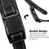 Beirui Rhinestone Dog Harness - Reflective Bling Nylon Vest with Sparkly Bow Tie for Small Medium Large Dogs, Black,