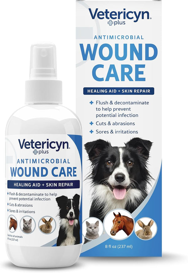 Vetericyn Plus Dog Wound Care Spray | Healing Aid and Skin Repair,