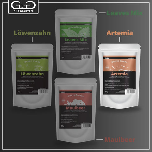 30g GlasGarten Artemia Shrimp Snacks Tabs