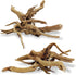 Tfwadmx Natural Driftwood for Aquarium, Reptile Branches, Terrarium Wood, 11-13 inch Pack of 2 Fish Tank Log Decoration
