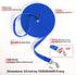 Dog/Puppy Obedience Recall Training Agility Lead - 15ft, 20ft, 30ft, 40ft, 50ft Training Leash - Blue 15ft
