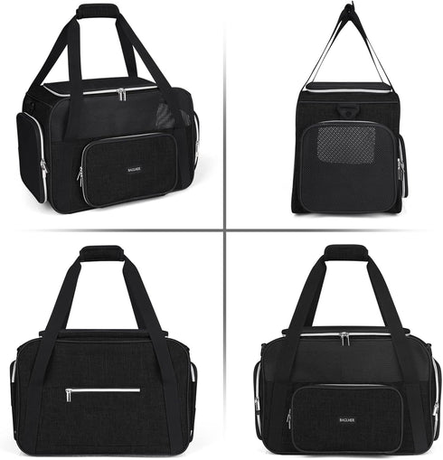 BAGLHER Pet Travel Carrier, Cat Carriers Dog Carrier for Small Medium Cats Dogs Puppies, Airline Approved Small Dog