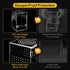 Jumping Spider Enclosure Kit,Escape Proof Reptile Tank,Praying Mantis Terrariums,Transparent Acrylic Bug