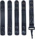TAFTACFR Duty Belt Keeper with Double Snaps (Set of 4) + 1 Keeper with Strong Metal Key Clip (1 Pack)