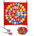 Lerboai Balloon Dart Board, Carnival Fair Balloon Pop Game, Balloon Dart Game Board