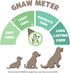Nature Gnaws Tripe Twists for Dogs, 4-5" (10 Count) - Crunchy Grain Free Natural Beef Dog Chew Treats