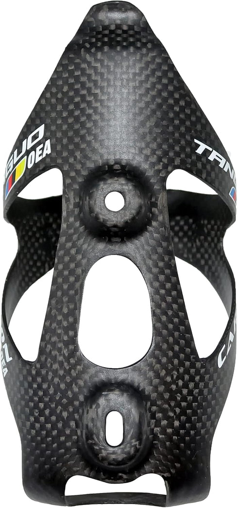 TANUP 2 Pack Bike Water Bottle Holder Bike Cup Holder - Carbon Water Bottle Cage Lightweight Full Carbon Fiber Bicycle