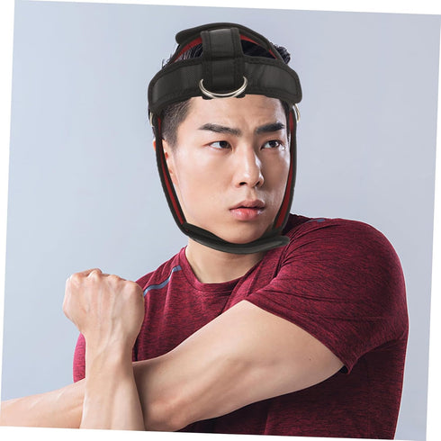 Head and Neck Trainer - Safety Neck Exerciser for Fitness Training, Heavy Neck Strap for Sports