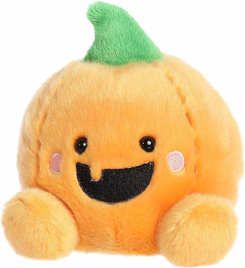 5 Inches Aurora Spooky Palm Pals Gourdon Jack O' Lantern Stuffed Animal - Fun Collectible Plush for Kids and Adult