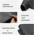 Large Fitness Mat for Home Gym, Rubber Workout Mat, Cardio, Treadmill, Exercise Bike, Yoga, Weightlifting