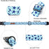 Lionheart Glory Dog Collar, Heavy Duty Adjustable Blue Collar for Medium Dogs, Pet Gift