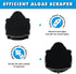 2 Pcs Algae Cleaning Scrapers, Aquarium Tank Glass Brush, Magnetic Cleaner for Fish Tank Cleaning (Blue, Coffee Black)