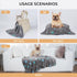 1 Pack 3 Medium(30x20 inch) Blankets Super Soft Fluffy Premium Cute Cat Pattern Pet Blanket Flannel Throw for Dog Puppy