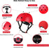 KAMUGO Kids Bike Helmet, Toddler Helmet for Ages 2-8 with Protective Gear Set, Knee Elbow Wrist Pads