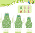 3-Packs Bird Diaper Flight Suit, Lightweight Reusable Washable Elastic-Straps Parrot Clothes for Peony/Monk Parakeet