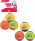 KONG - SqueakAir Birthday Balls (3 Pack) Durable Non-Abrasive Fetch Toy with