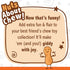 Nylabone Strong Chew Fillable Peanut Dog Chew Toy, Medium/Wolf, Allergen-Free Peanut Butter