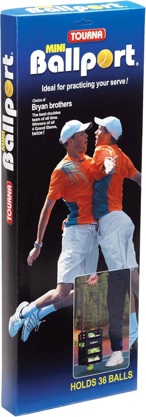 Tourna Mini Ballport - Compact Tennis Ball Pickup Solution
