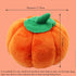 4 Pcs Pumpkin Dog Chew Toys, Squeaky Halloween Plush Cat Playing Toys for Teeth Grinding and Pet Training (Pumpkin)