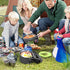 Lixada Outdoor Camping Cookware Mess Kit: Pots and Pans Set with Stove, Spoon, Fork, Cutter for Hiking