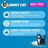 Jonny Cat Litter Box Liners, Fresh Scent Heavy Duty Tear & Leak Resistant, Jumbo 7 Count with Drawstring Close