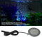 LED Aquarium Air Light Control - Changing Lamp for Fish Tank Bubbler, US Plug 100-240V