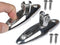 Swivel Deck Hinge Quick Release for Boat Bimini, 316 Stainless Steel Marine Grade, 2 Pack