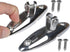 Swivel Deck Hinge Quick Release for Boat Bimini, 316 Stainless Steel Marine Grade, 2 Pack