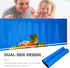 Totority Fish Tank Background Sticker - Solid Color Scenery Double Side Glass Decal