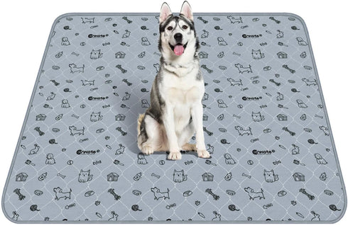 Extra Large 72"x72" Washable Pee Pads for Dog Super Absorbent, Reusable Pee