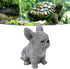 Dog Pet Marker Tribute Statue,Accessory Personalised Memorial Statue for Pet Dog in Animal Figurine Pet Memorial Stone Tombstone Decor for Outdoor Garden Orna (Sitting Dog)