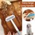 Pet Hair Remover, 4 in 1 Cat and Dog Hair Remover with Extra Long Handle, 17-Inch for Furniture and Carpet