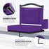 Fragess Bleacher seat, Stadium Seats with Back Support and Thick Cushion, Bleacher Chairs with Shoulder Strap and Side