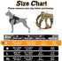 rabbitgoo Dog Harness Small Sized No Pull, Tactical Service Dog Vest with Molle and Control Handle, Adjustable and Reflective Military Pet Harness for Easy Walking and Training, Brown camo, S