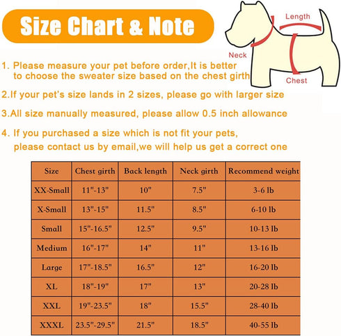 Dog Sweater, Warm Pet Sweater, Dog Sweaters for Small Dogs Medium Dogs Large Dogs, Cute Knitted Classic Cat Sweater Dog Clothes Coat for Girls Boys Dog Puppy Cat (XX-Small, Yellow)