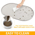 Dog Food Mat Anti-Slip, Waterproof Feeding Mat for Food and Water, Silicone Puppy Trays for Dogs and Cats