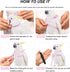 Shappy 4 Pieces Pet Parrot Bird Harness Leash, Adjustable Bird Flying Harness Traction Rope for Outdoor Training