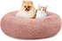 SAVFOX Plush Calming Dog Beds, Donut Bed for Small to X-Large Dogs, Faux Fur, Washable, Multiple Sizes