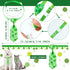32 Pieces St. Patrick's Day Dog Bow Tie Collar, Adjustable Green Collar for Dogs and Cats, Lucky Necktie Grooming