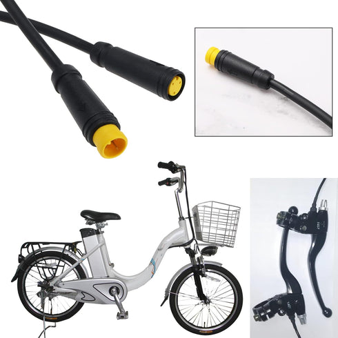 The Lord of the Tools 3 Pin Extension Cable, Compatible with Bafang BBS BBSHD Power Off Brake Handle Induction Cable