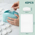 42PCS MCPINKY Compressed Towels, D isposable Face Towels for Travel Portable Washcloths Expandable Wipes Tablets