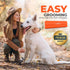 EasyGroomer Deshedding Brush for Dogs Cats | Orange | Undercoat Tool for Large and Small Pets
