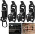 Shovel Mount for Roof Rack, Truck Bed, Offroad Roof Rack Axe Holder, Quick Fist Mount Clamps Fit 0.67" to 1.57" D Tools