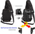 Tactical Sling Chest Bag EDC Shoulder Pack, Universal Dual Holster CCW Compact Bags