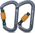 SOB Auto Locking Climbing Carabiner Clips - Heavy Duty Asymmetrical Connector for Rappelling Gear and Outdoor Projects